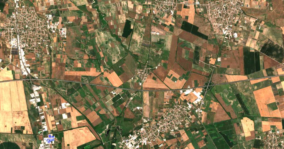 Satellitenkarte von Željazno
