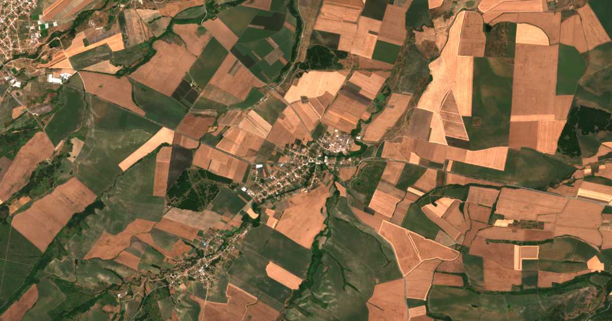 Satellitenkarte von Bjala Reka