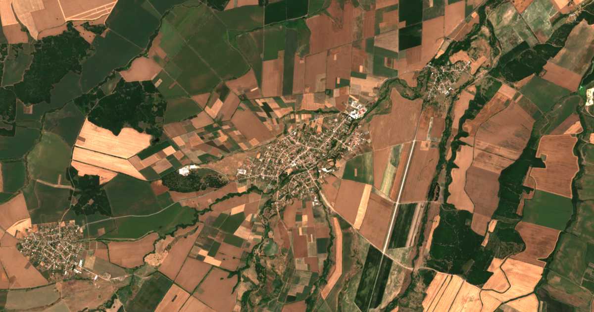 Satellitenkarte von Dǎlbok Izvor