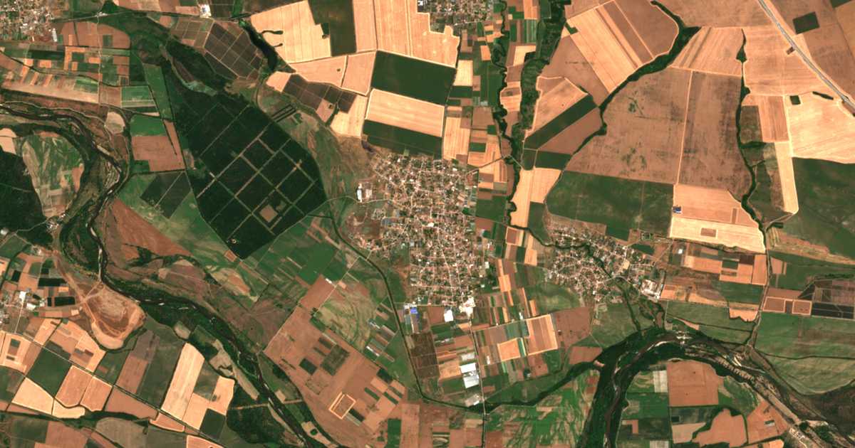 Satellitenkarte von Gradina