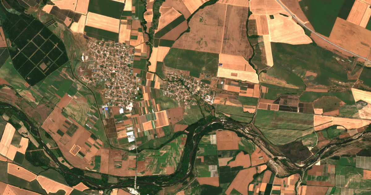 Satellitenkarte von Kruševo