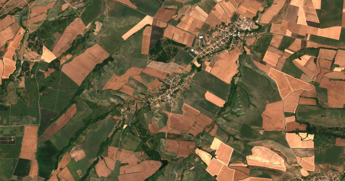 Satellitenkarte von Pravoslaven