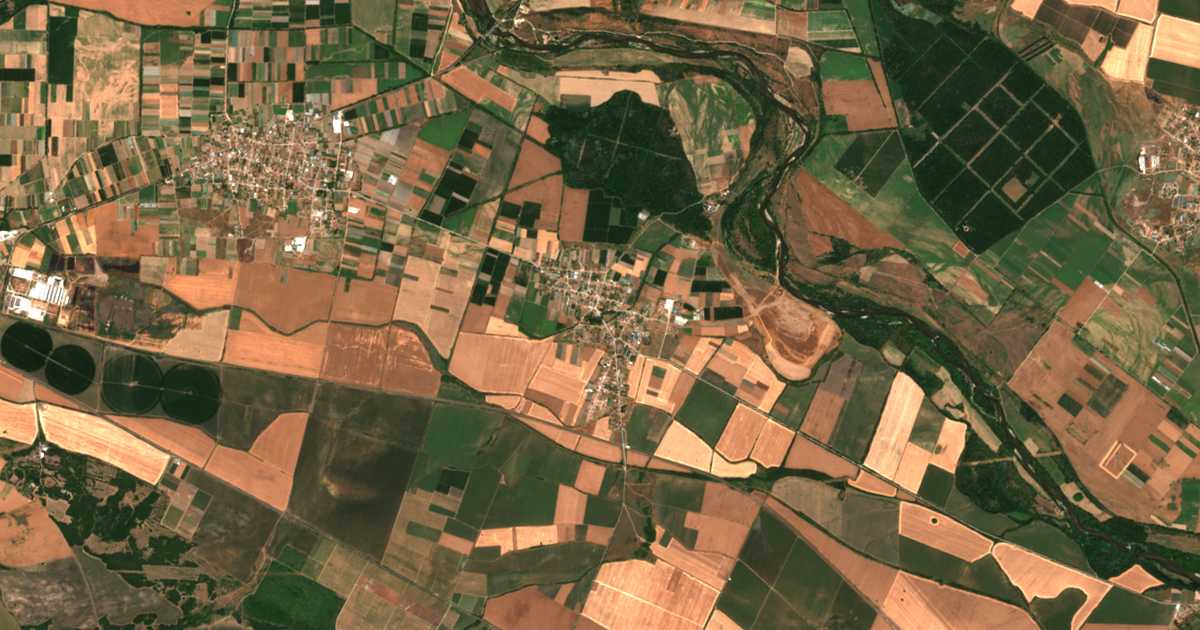 Satellitenkarte von Vinica