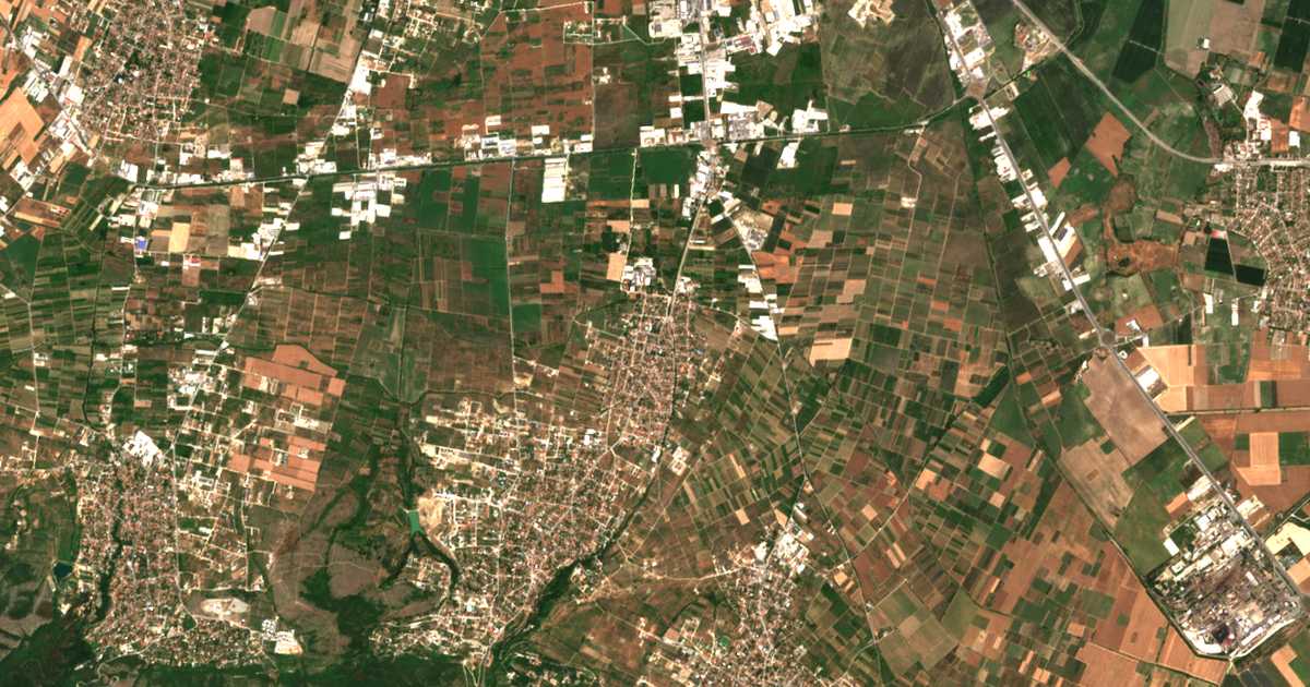 Satellitenkarte von Branipole