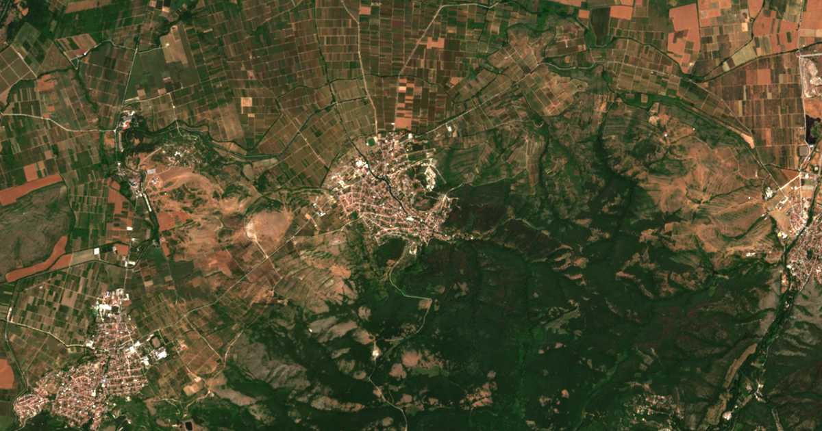 Satellitenkarte von Brestowiza