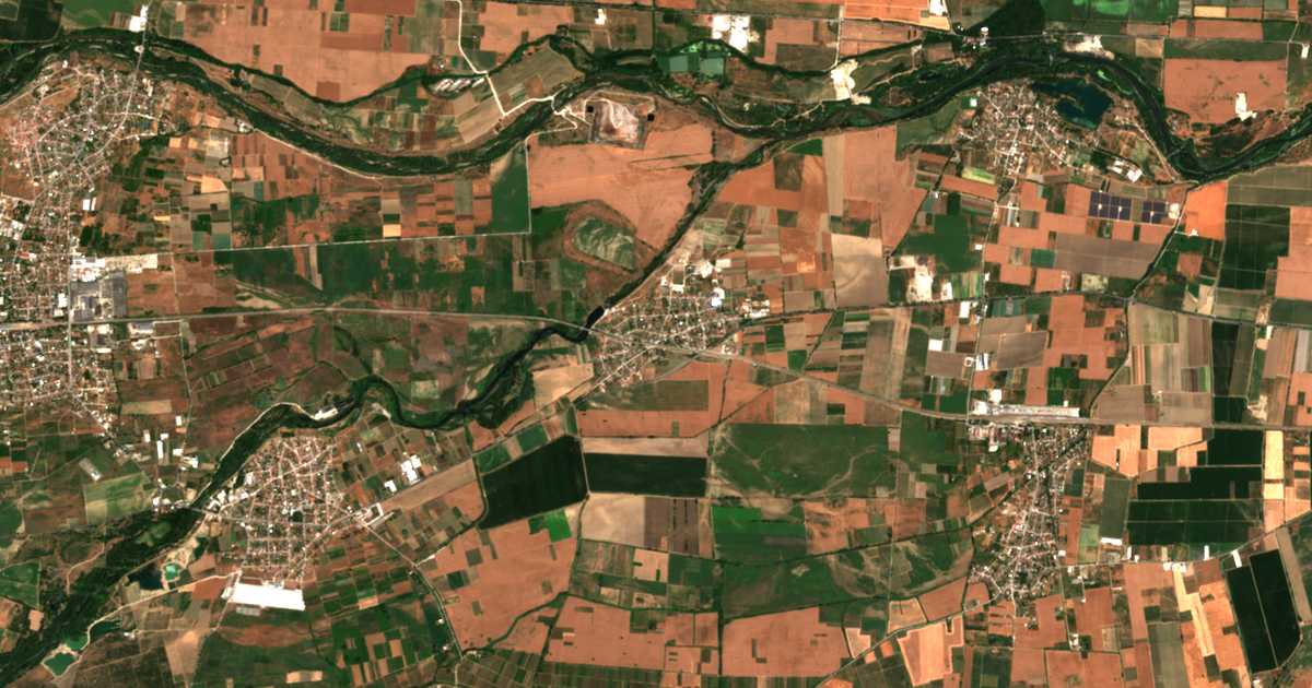 Satellitenkarte von Kadievo