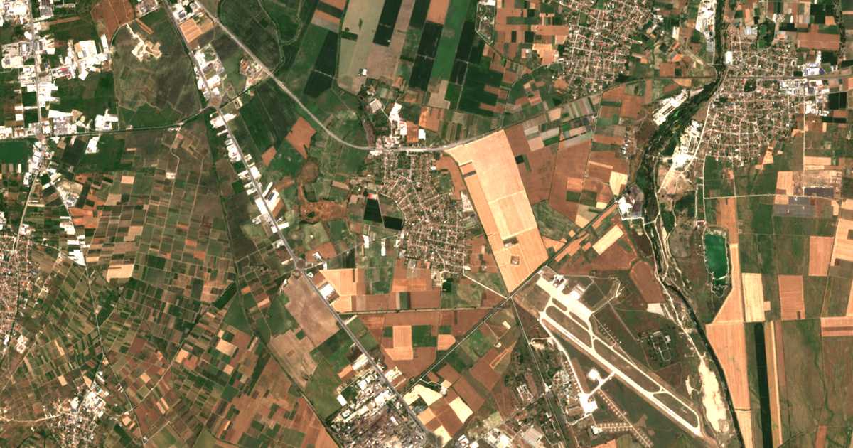 Satellitenkarte von Krumovo