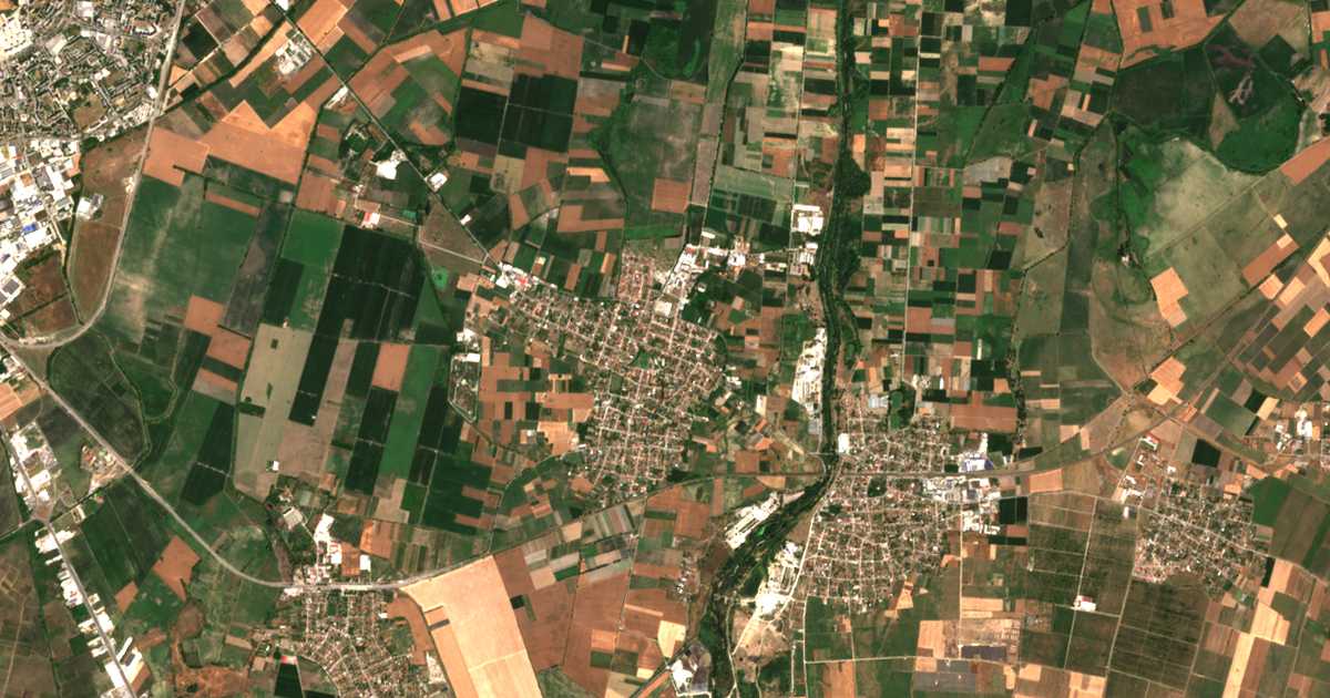 Satellitenkarte von Jagodovo