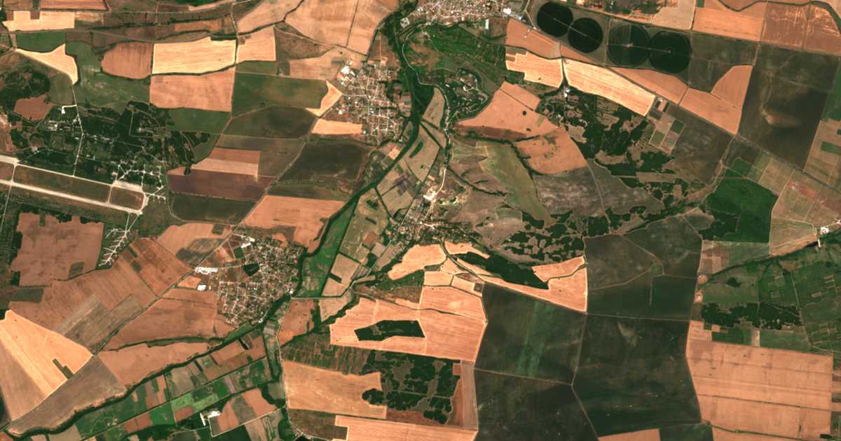 Satellitenkarte von Ahmatovo