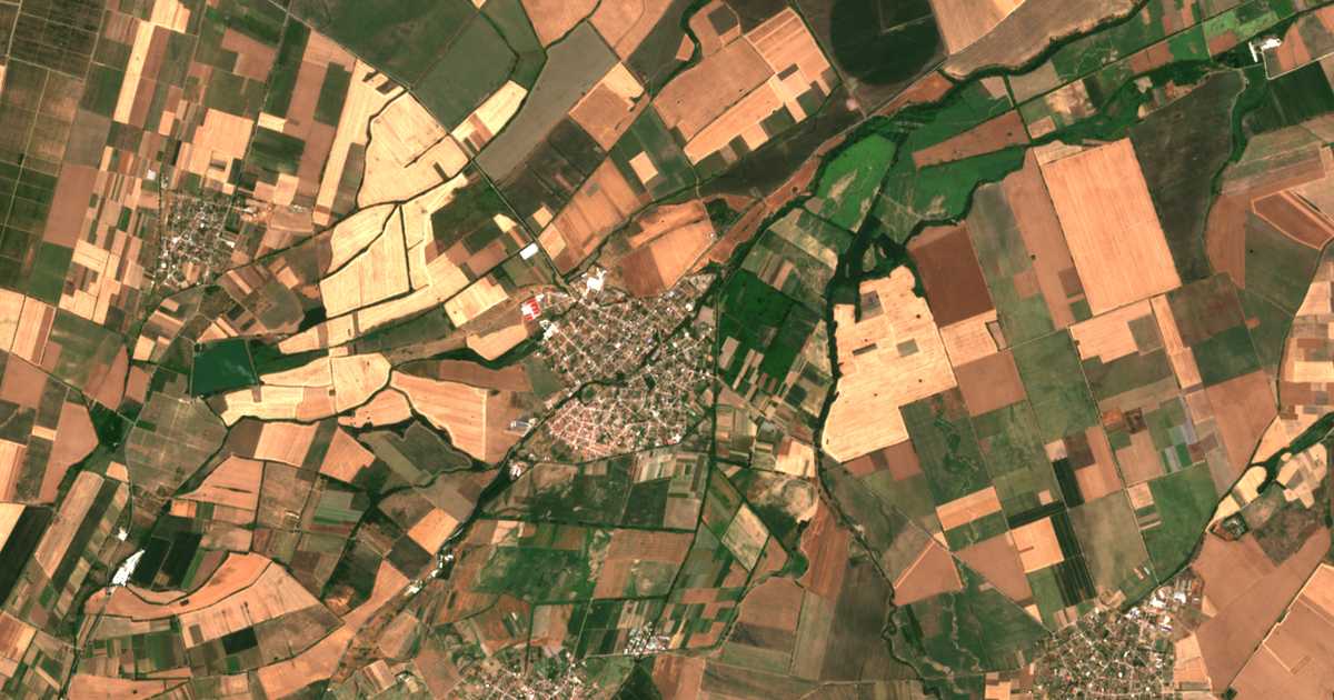 Satellitenkarte von Boljarci
