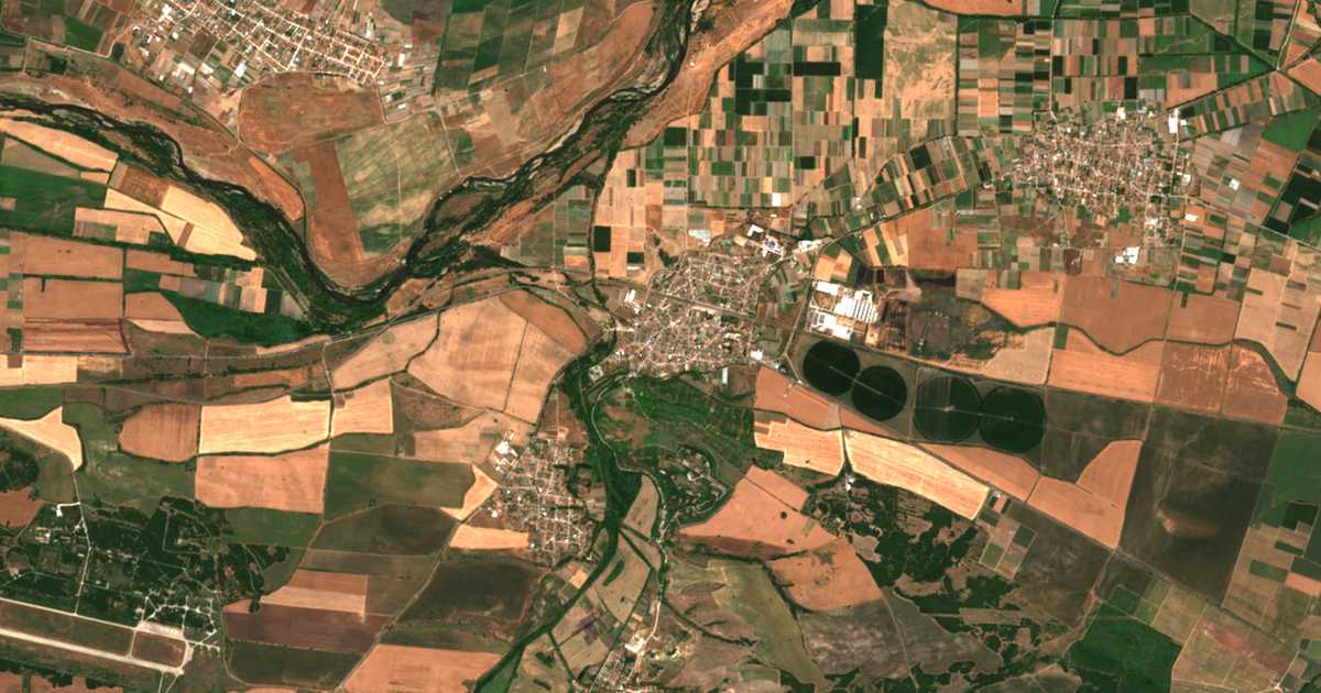 Satellitenkarte von Popovica