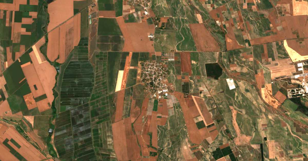 Satellitenkarte von Malǎk Čardak