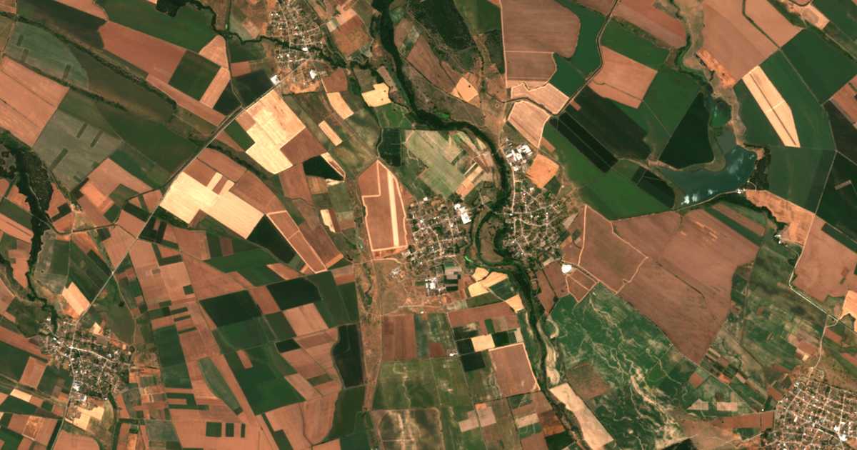 Satellitenkarte von Nedelevo