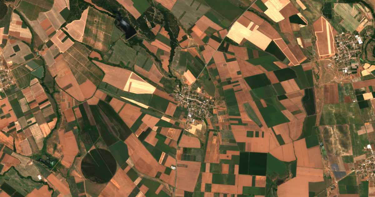 Satellitenkarte von Pravište