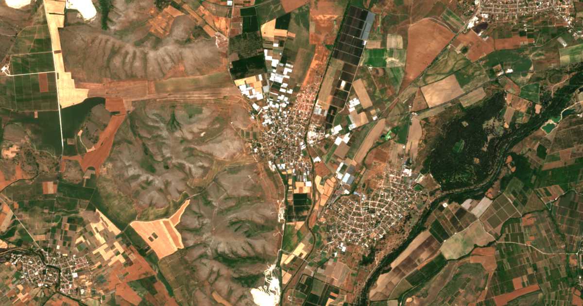 Satellitenkarte von Novo Selo