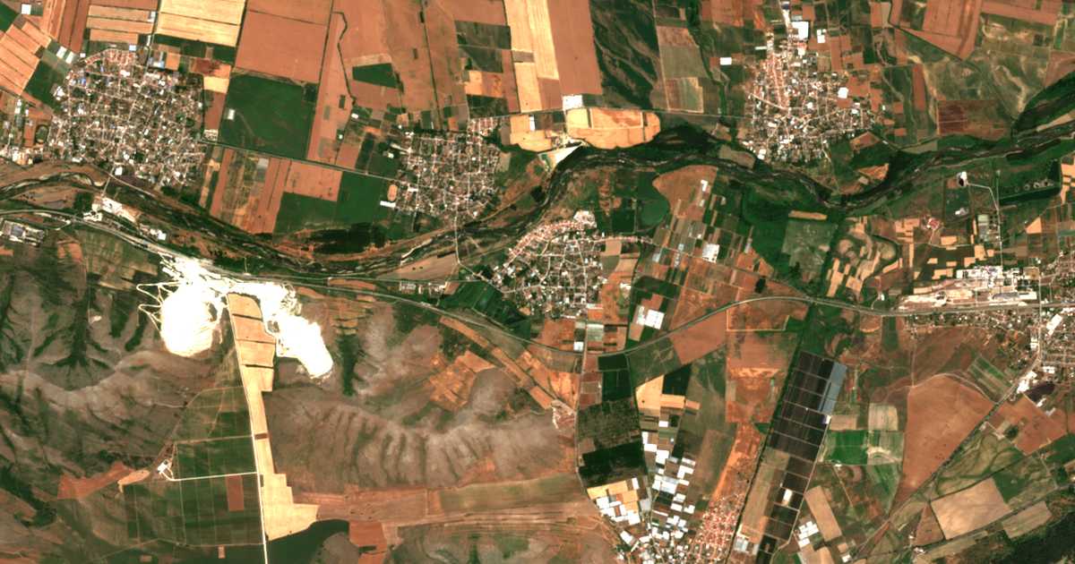 Satellitenkarte von Trivodici