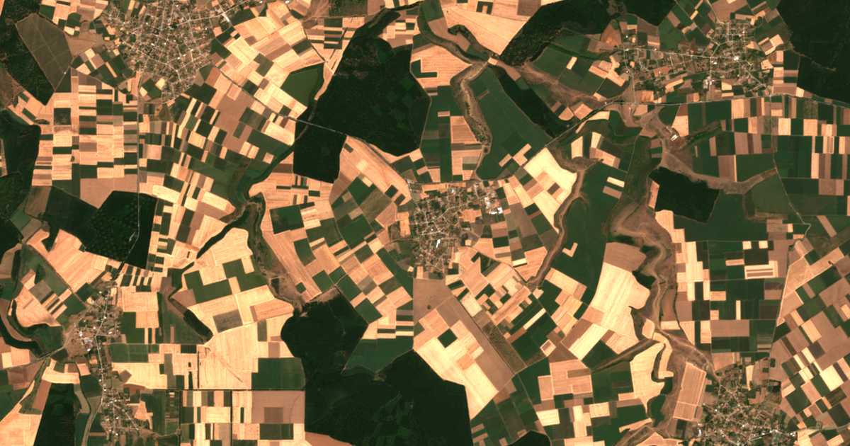 Satellitenkarte von Belinci