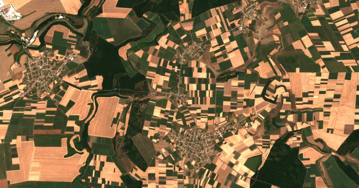 Satellitenkarte von Kǎpinovci