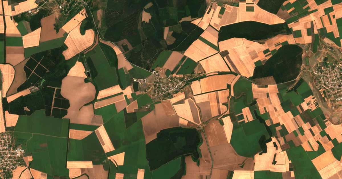 Satellitenkarte von Božurovo