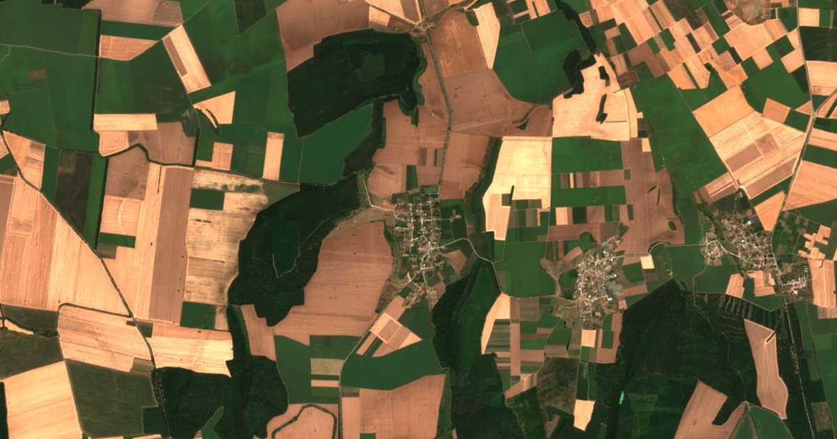 Satellitenkarte von Goričevo