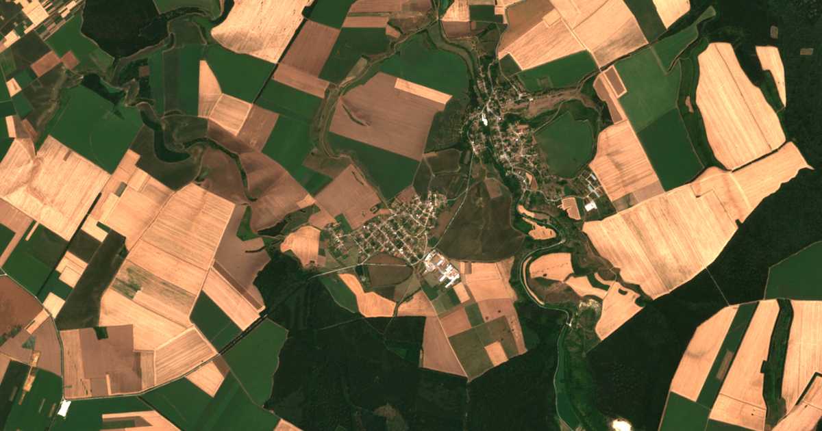 Satellitenkarte von Ravno