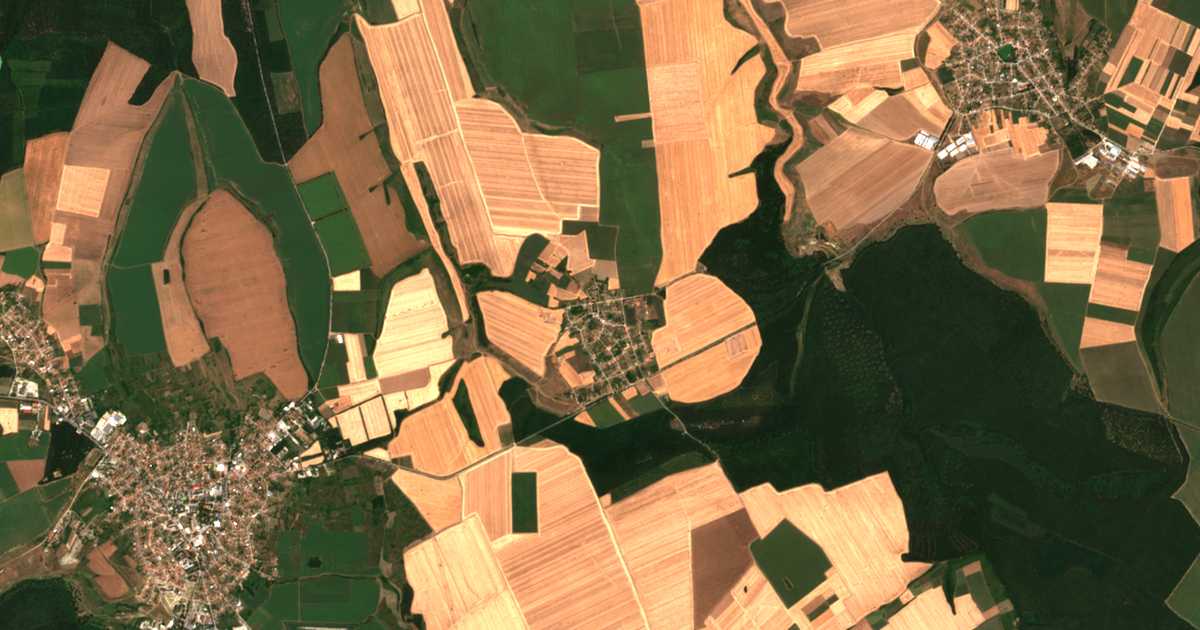 Satellitenkarte von Savin
