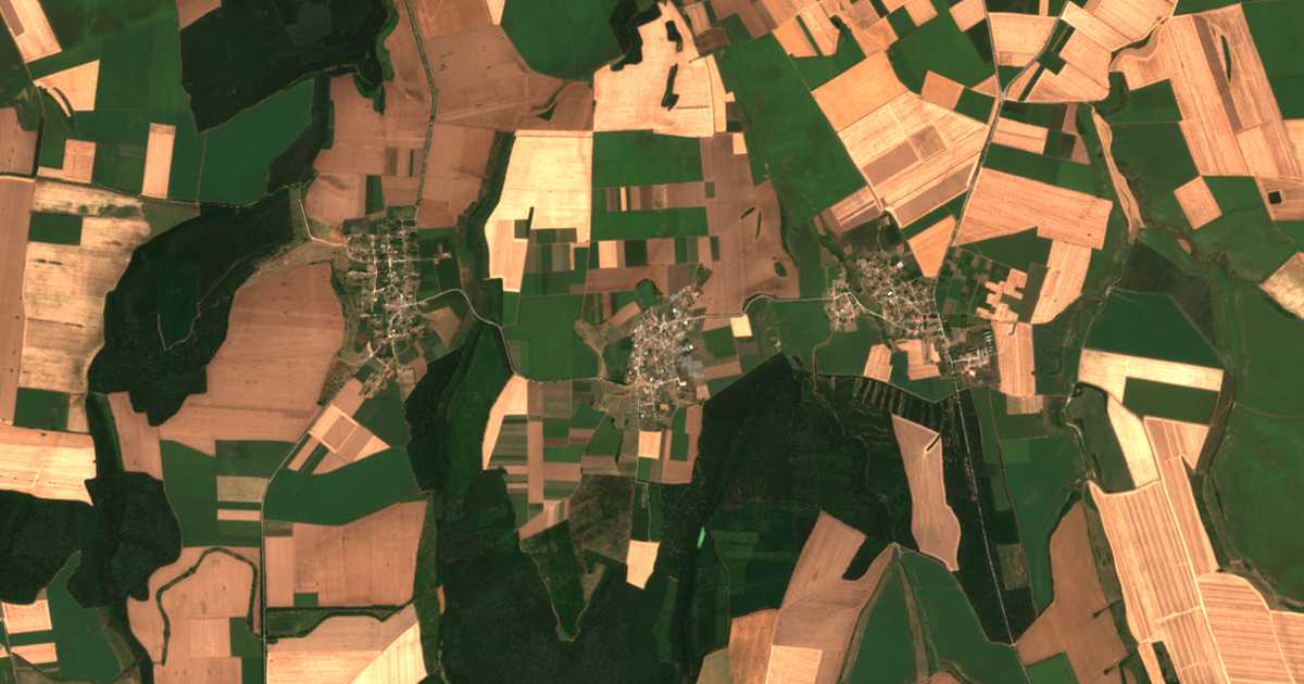 Satellitenkarte von Točilari