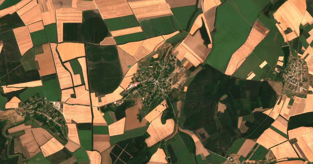 Satellitenkarte von Juper