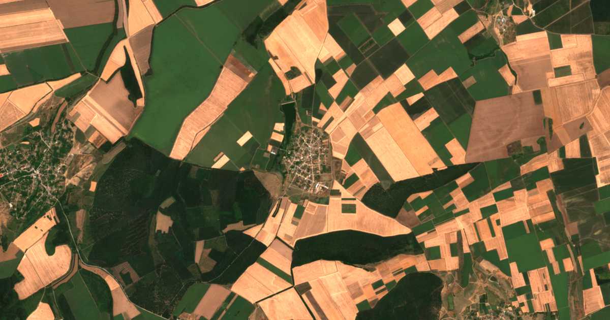 Satellitenkarte von Zvǎnarci