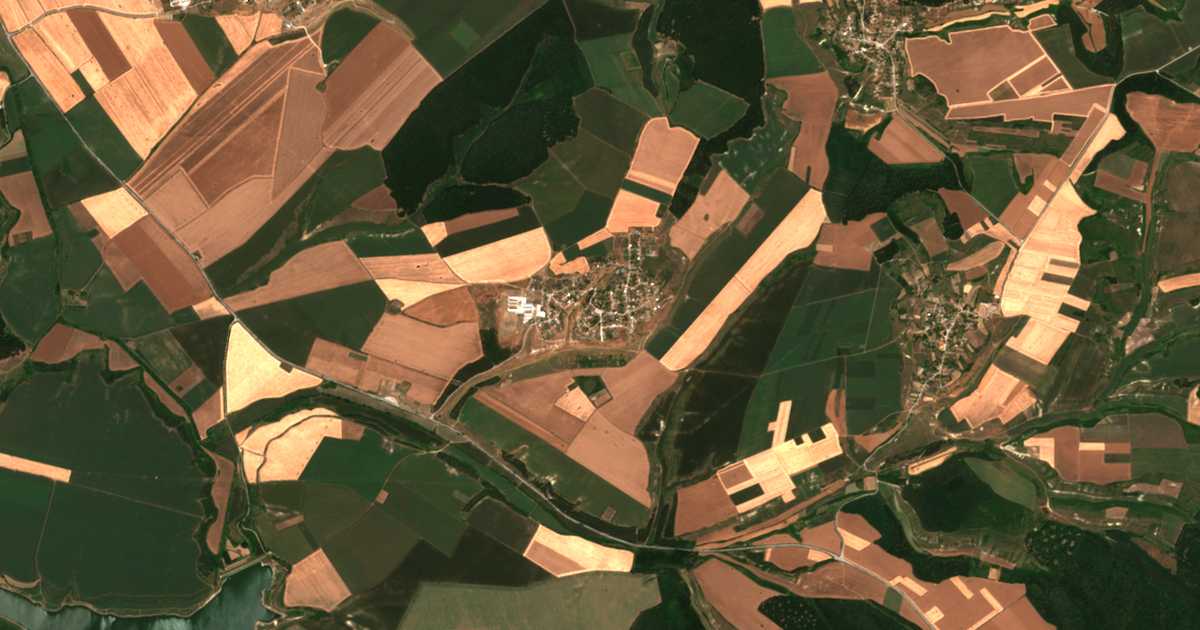 Satellitenkarte von Beli Lom
