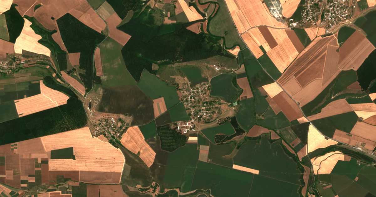 Satellitenkarte von Gorocvet
