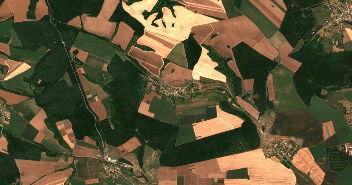 Satellitenkarte von Gradina