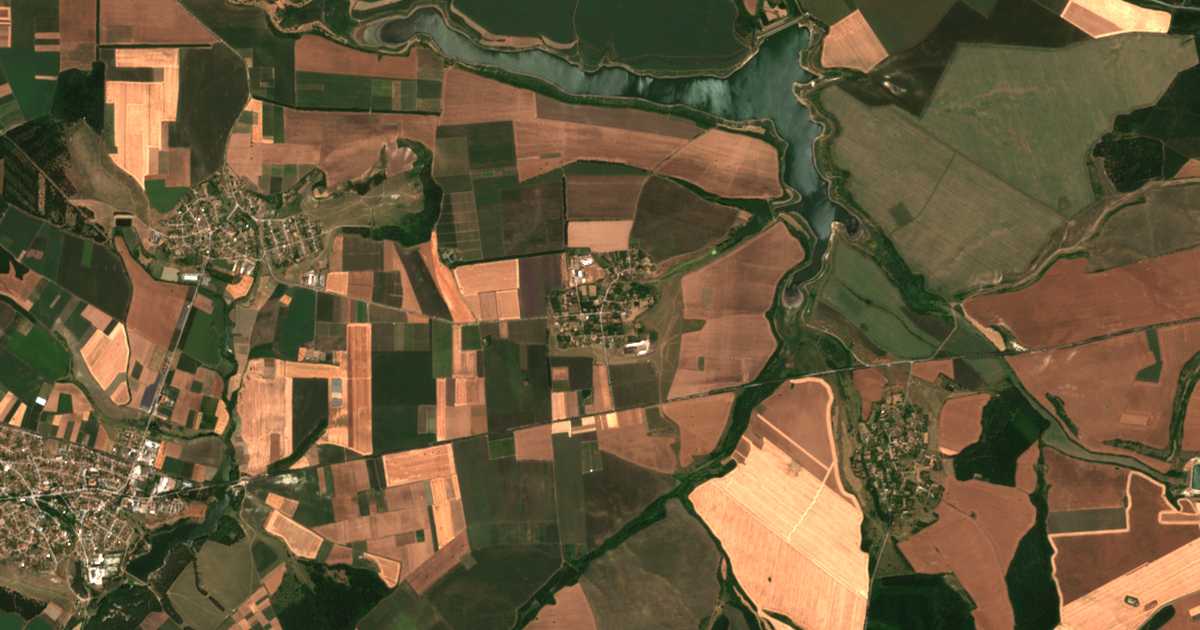Satellitenkarte von Krojač