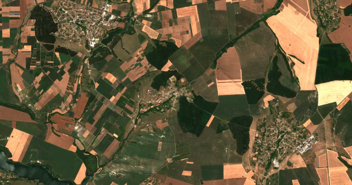 Satellitenkarte von Manastirci