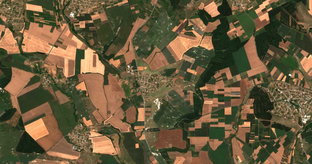 Satellitenkarte von Trapište