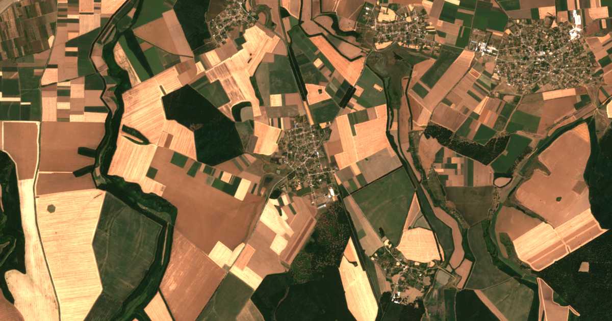 Satellitenkarte von Bogdanci
