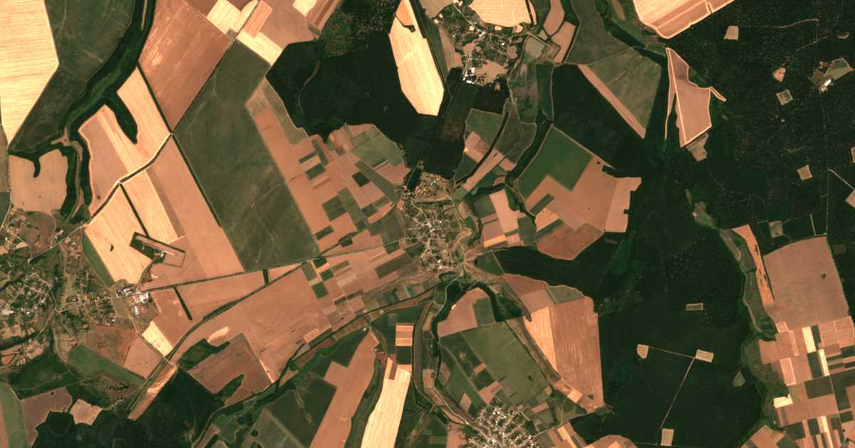 Satellitenkarte von Goljama Voda