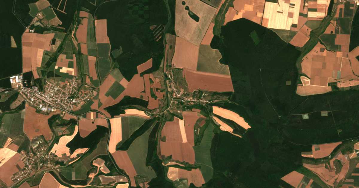 Satellitenkarte von Krivica
