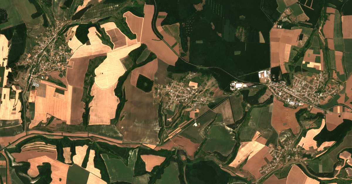 Satellitenkarte von Željazkovec