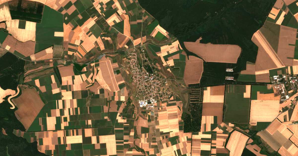 Satellitenkarte von Brestovene