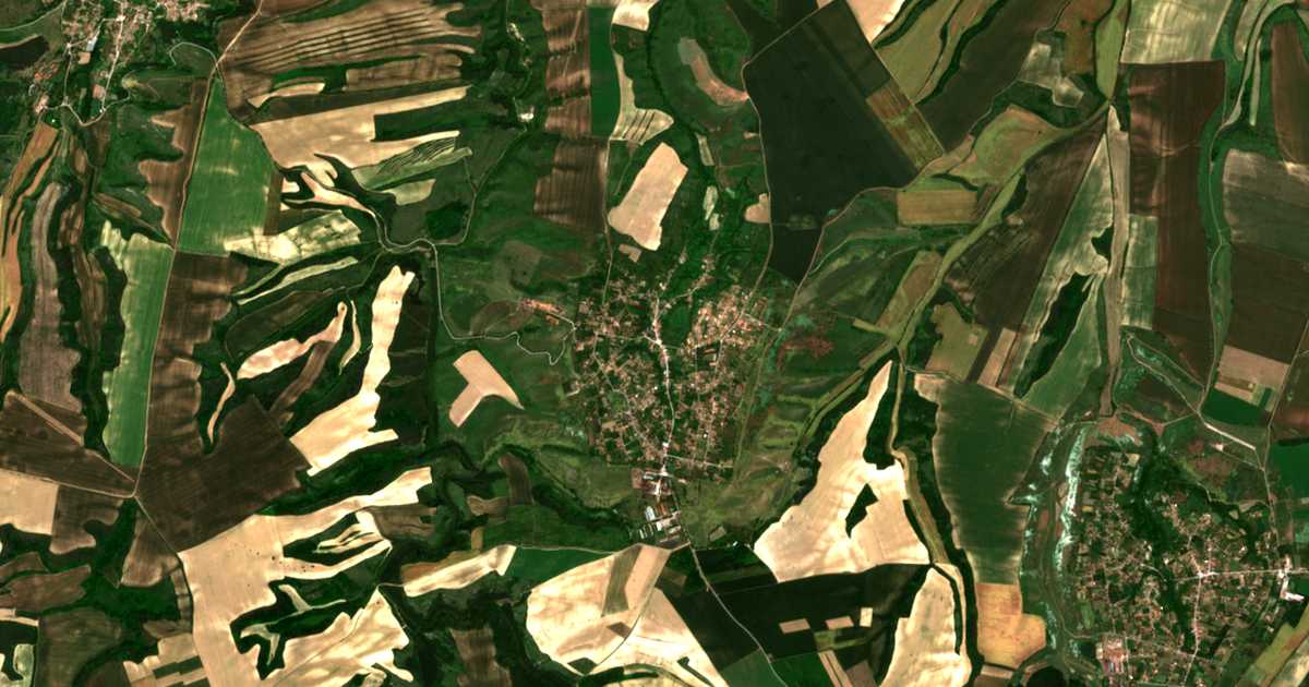 Satellitenkarte von Gorno Ablanovo