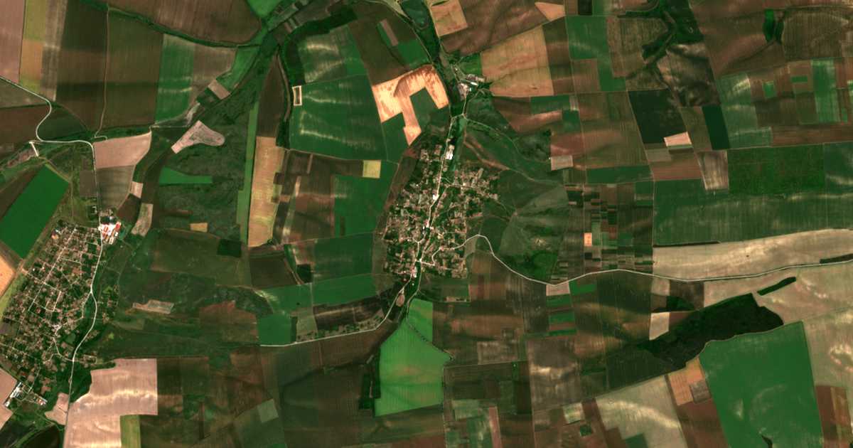 Satellitenkarte von Bosilkovci