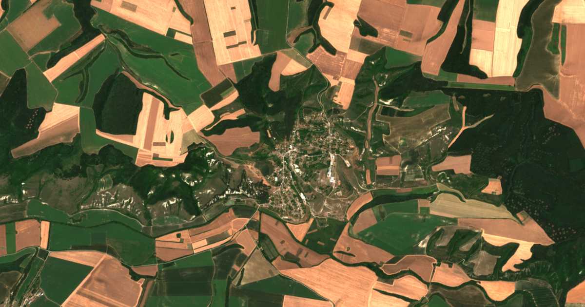 Satellitenkarte von Kacelovo