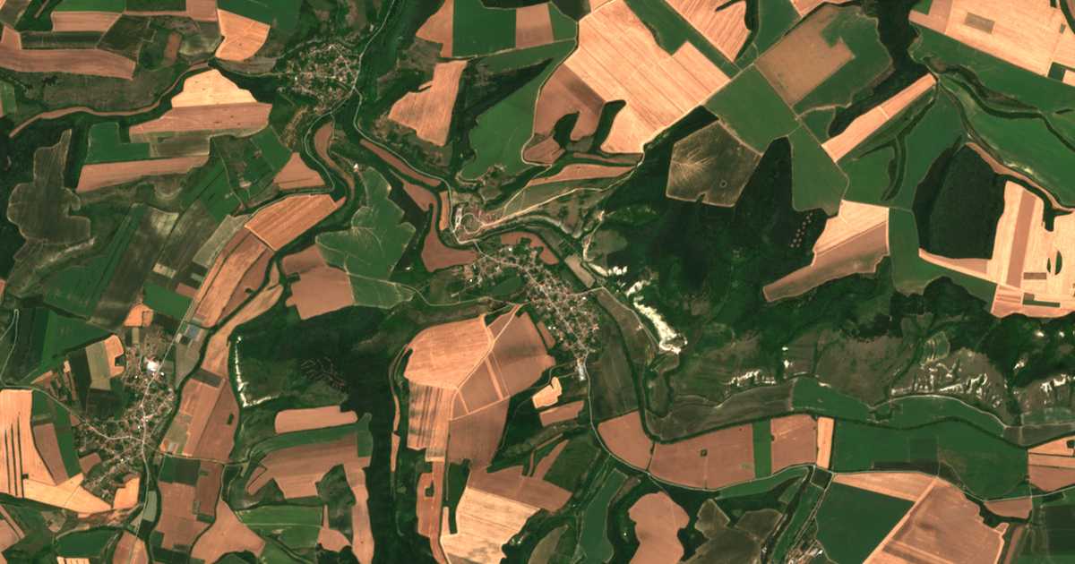Satellitenkarte von Ostrica