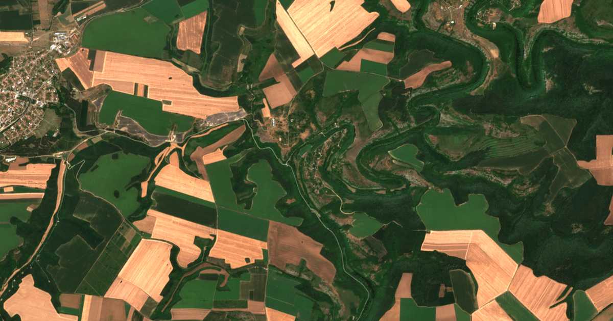 Satellitenkarte von Pepelina
