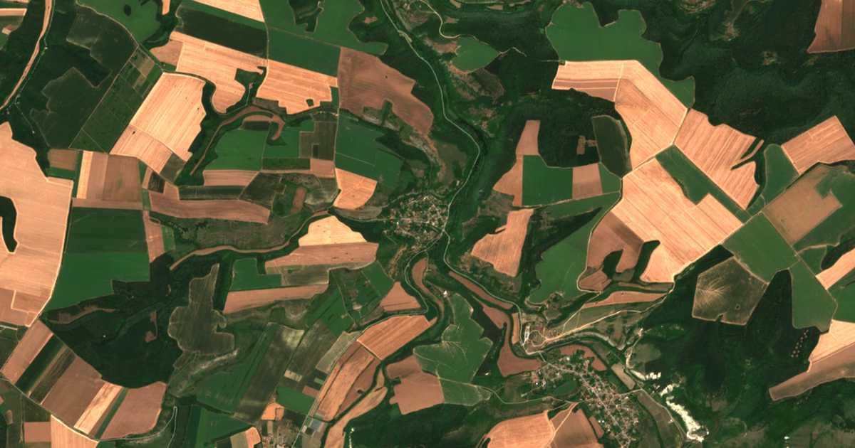 Satellitenkarte von Širokovo