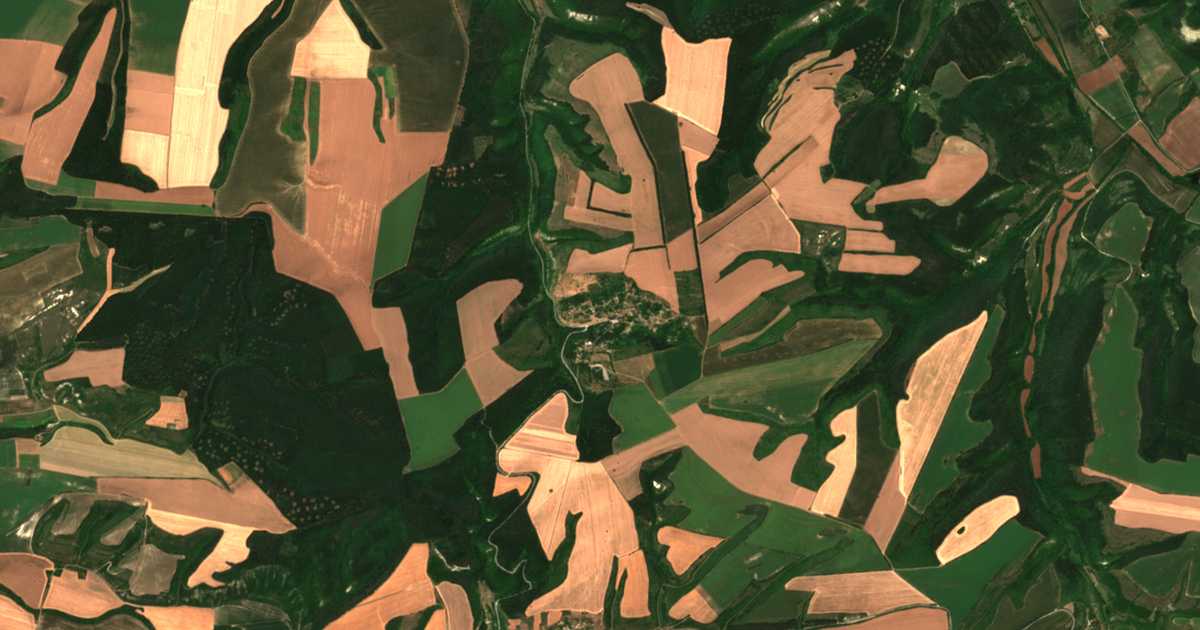Satellitenkarte von Cerovec