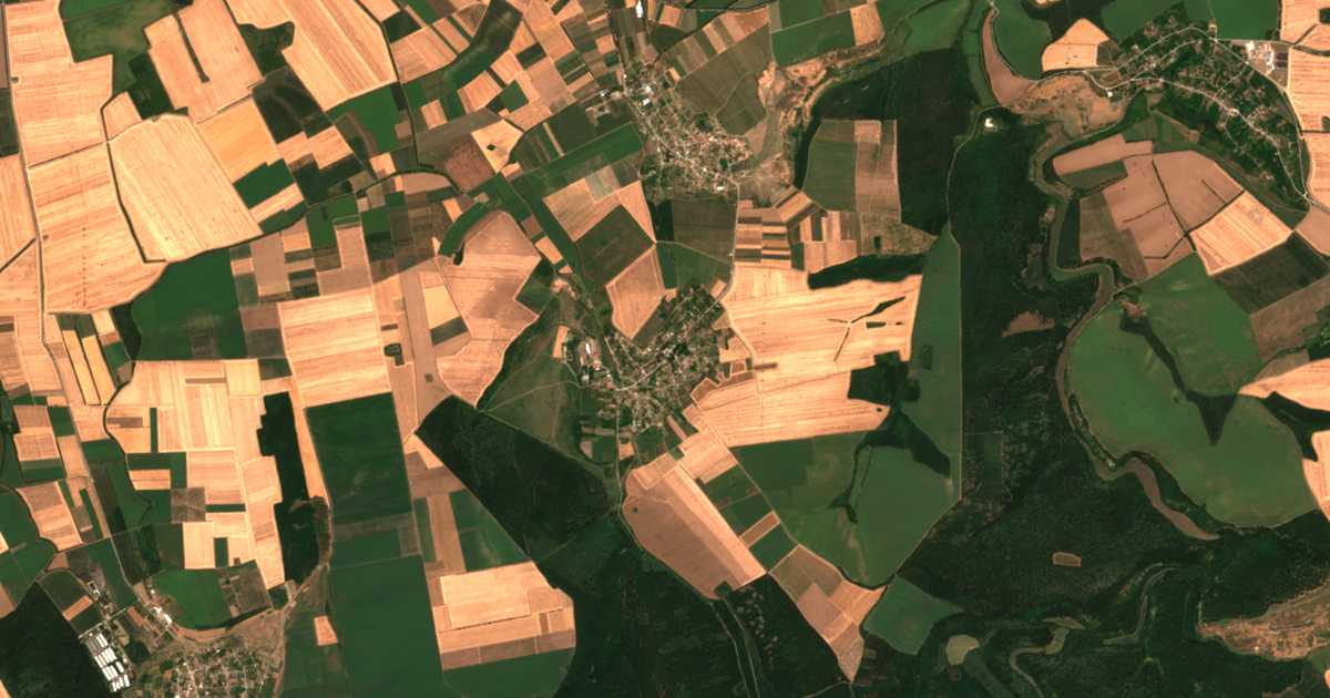 Satellitenkarte von Košarna