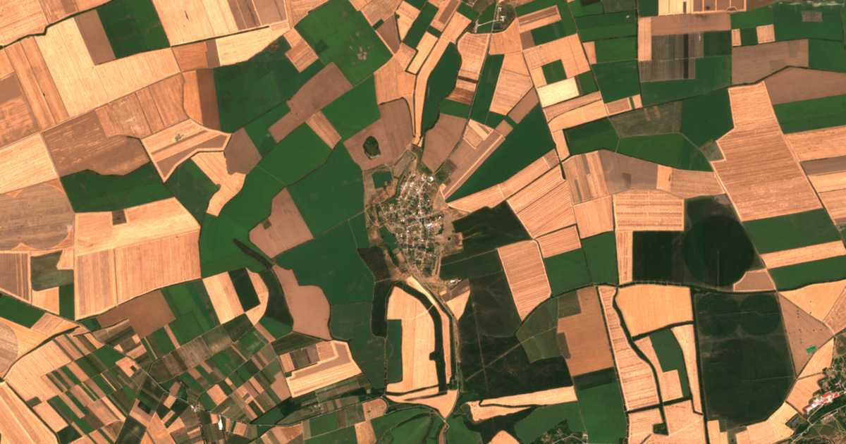 Satellitenkarte von Malko Vranovo