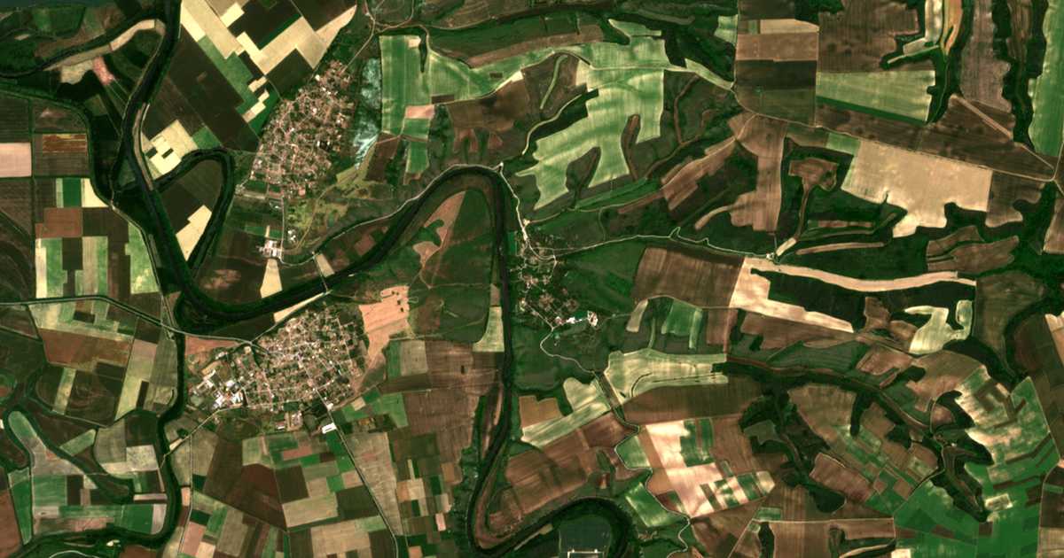 Satellitenkarte von Beljanovo